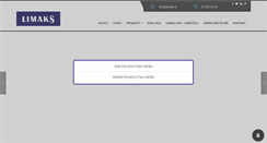 Desktop Screenshot of limaks.si